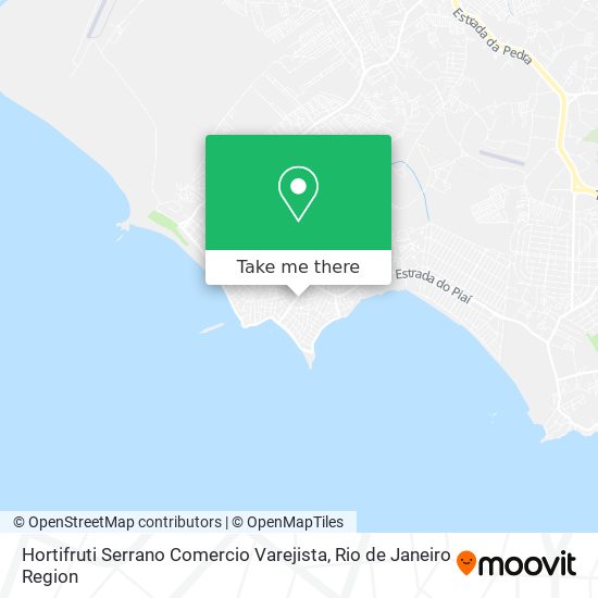 Hortifruti Serrano Comercio Varejista map