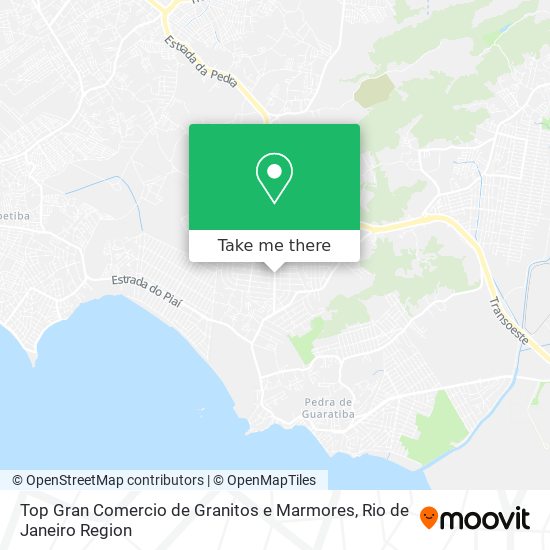Top Gran Comercio de Granitos e Marmores map
