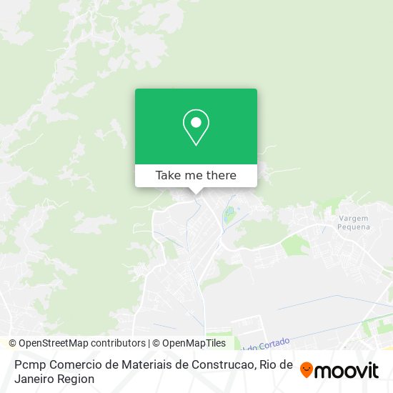 Pcmp Comercio de Materiais de Construcao map