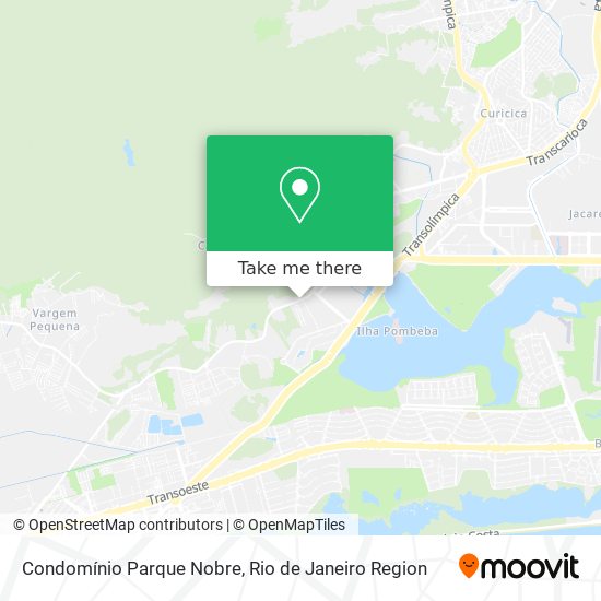 Mapa Condomínio Parque Nobre