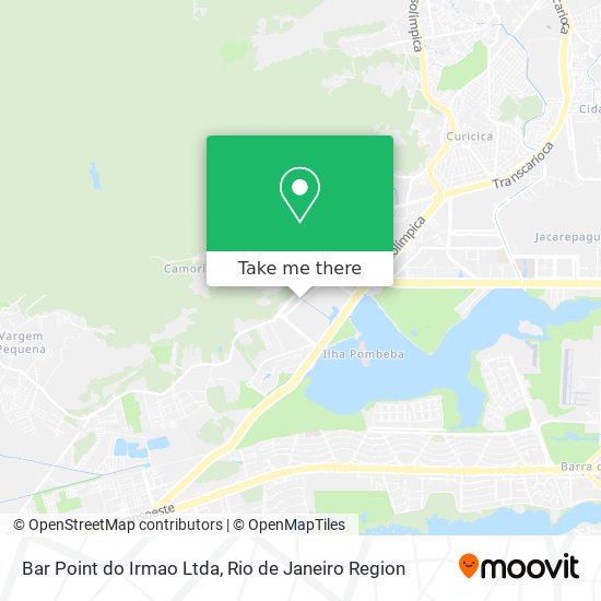 Bar Point do Irmao Ltda map