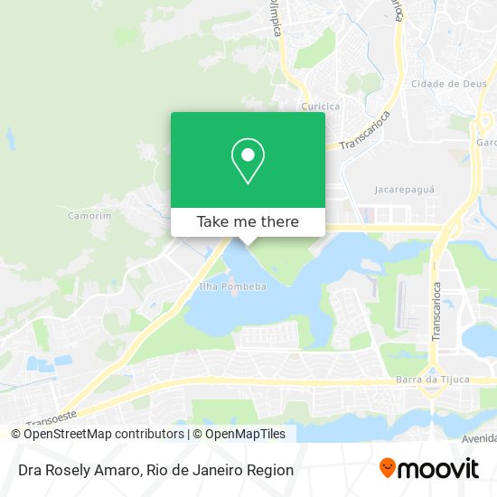 Dra Rosely Amaro map