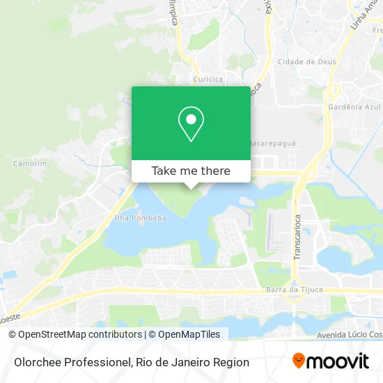 Olorchee Professionel map