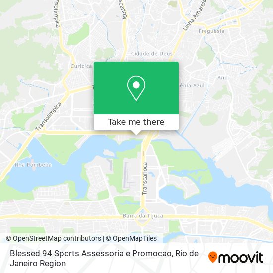 Blessed 94 Sports Assessoria e Promocao map