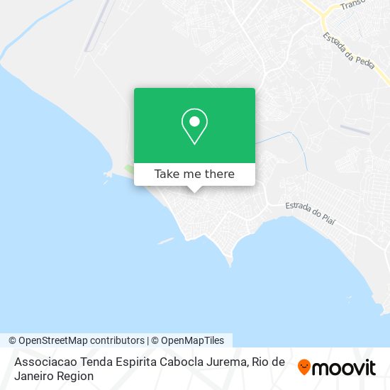 Associacao Tenda Espirita Cabocla Jurema map