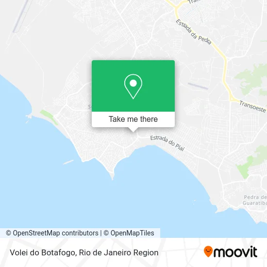 Volei do Botafogo map