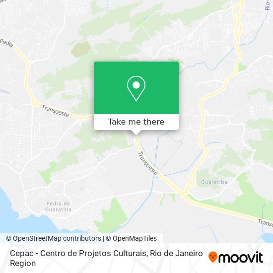 Cepac - Centro de Projetos Culturais map