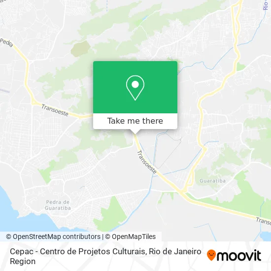 Cepac - Centro de Projetos Culturais map