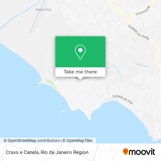 Cravo e Canela map