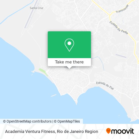 Mapa Academia Ventura Fitness