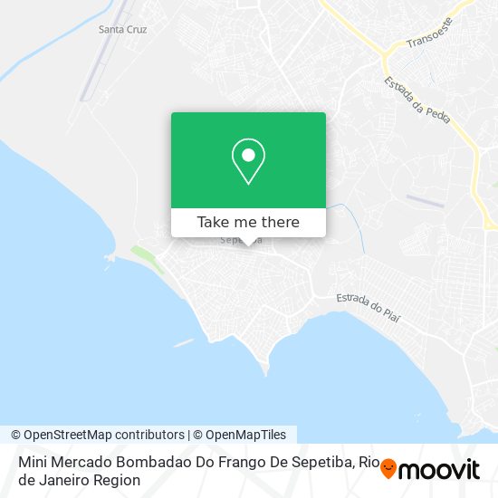 Mini Mercado Bombadao Do Frango De Sepetiba map