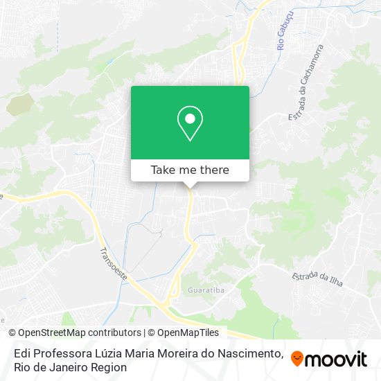 Edi Professora Lúzia Maria Moreira do Nascimento map