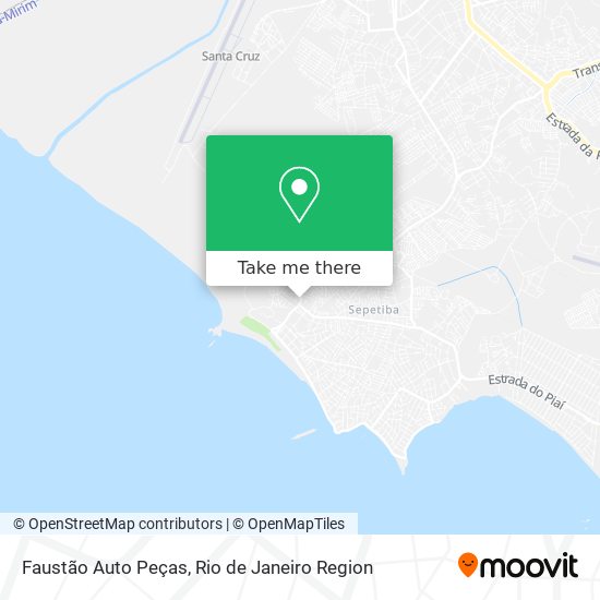 Faustão Auto Peças map