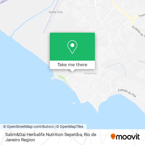 Salim&Dai Herbalife Nutrition Sepetiba map