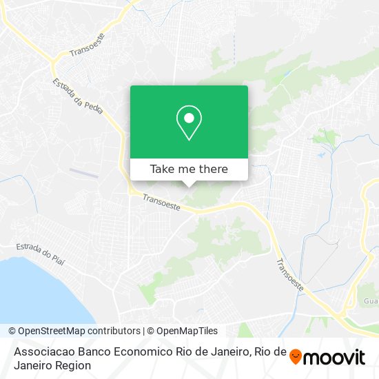 Associacao Banco Economico Rio de Janeiro map