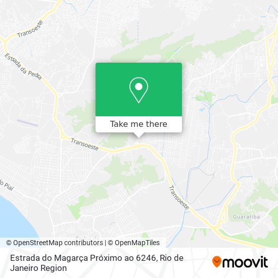 Estrada do Magarça Próximo ao 6246 map