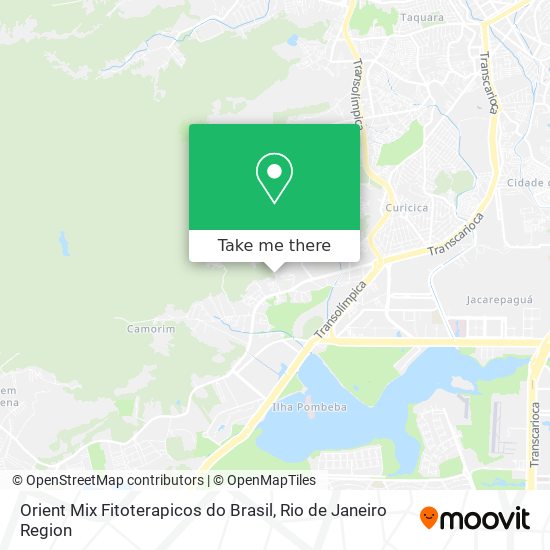Orient Mix Fitoterapicos do Brasil map