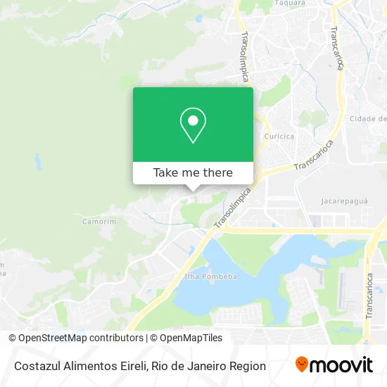 Costazul Alimentos Eireli map