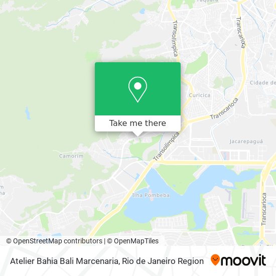 Atelier Bahia Bali Marcenaria map