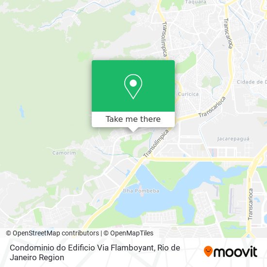 Condominio do Edificio Via Flamboyant map