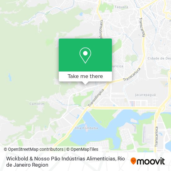 Wickbold & Nosso Pão Indústrias Alimentícias map