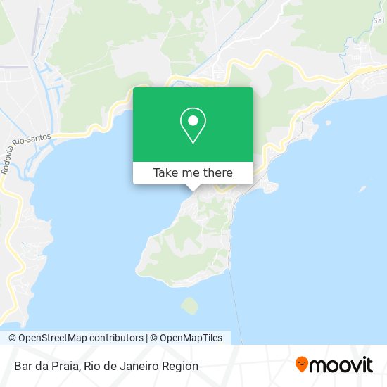 Bar da Praia map