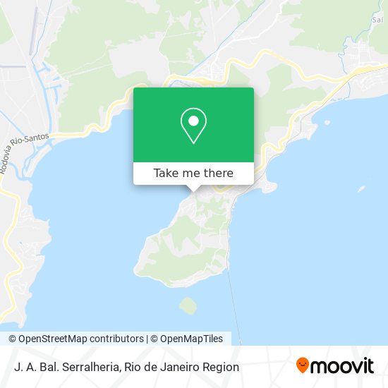 J. A. Bal. Serralheria map