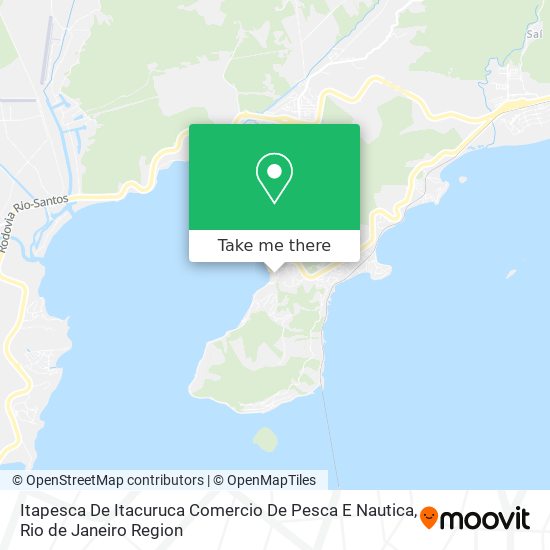 Itapesca De Itacuruca Comercio De Pesca E Nautica map