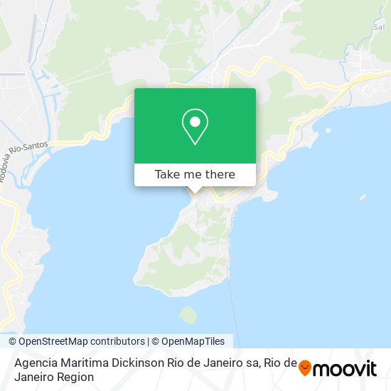 Agencia Maritima Dickinson Rio de Janeiro sa map