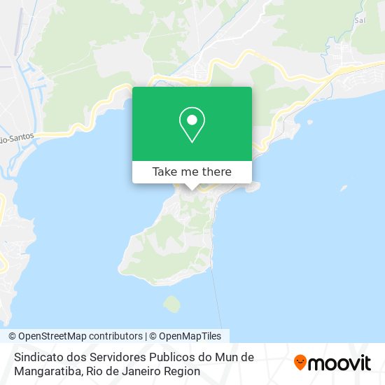 Sindicato dos Servidores Publicos do Mun de Mangaratiba map