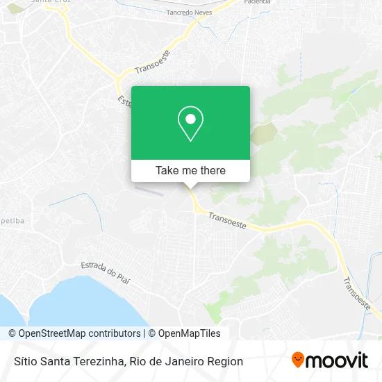 Sítio Santa Terezinha map