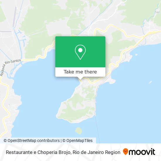 Restaurante e Choperia Brojo map