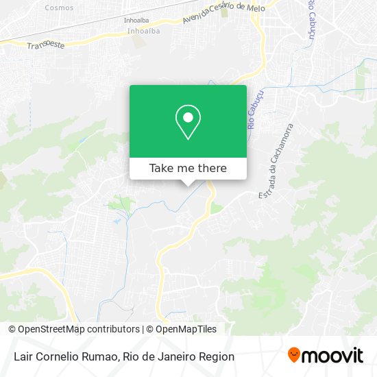 Lair Cornelio Rumao map
