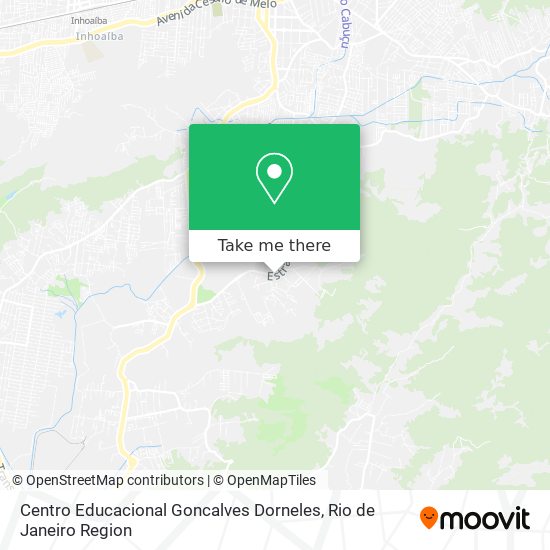 Centro Educacional Goncalves Dorneles map