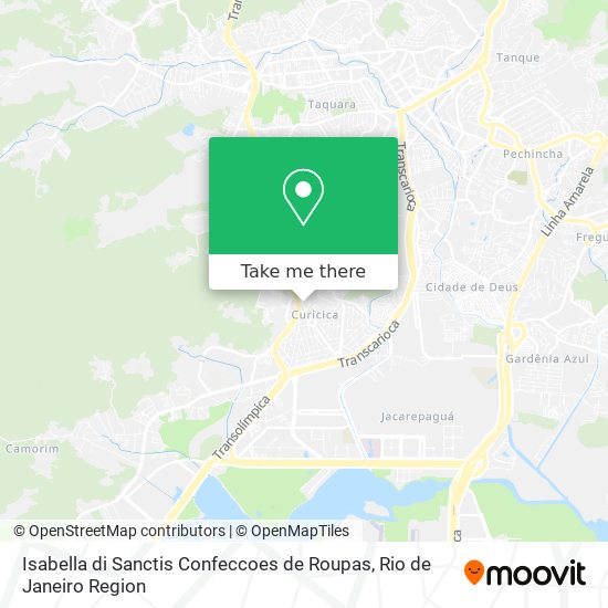 Isabella di Sanctis Confeccoes de Roupas map