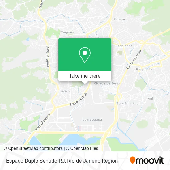 Espaço Duplo Sentido RJ map