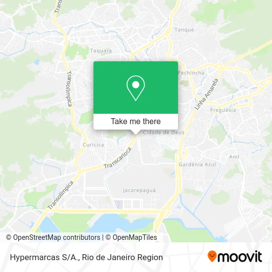 Hypermarcas S/A. map