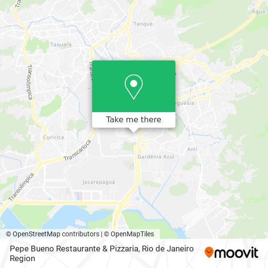 Pepe Bueno Restaurante & Pizzaria map