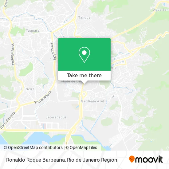 Ronaldo Roque Barbearia map