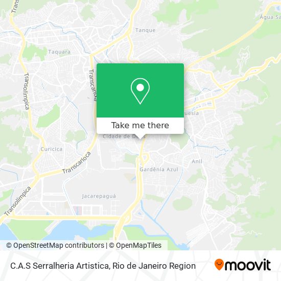 C.A.S Serralheria Artistica map