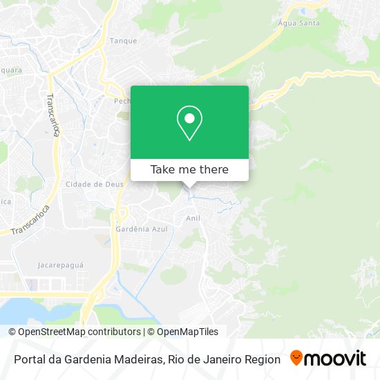 Portal da Gardenia Madeiras map