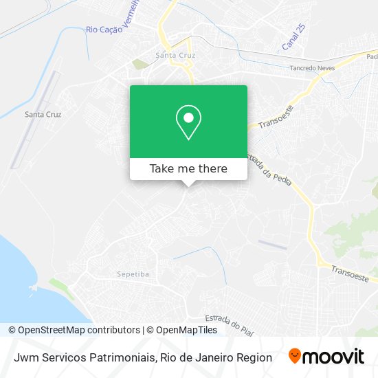 Jwm Servicos Patrimoniais map