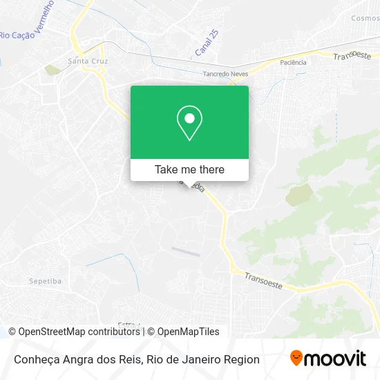 Conheça Angra dos Reis map