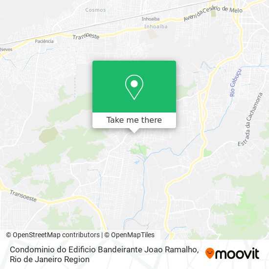 Condominio do Edificio Bandeirante Joao Ramalho map