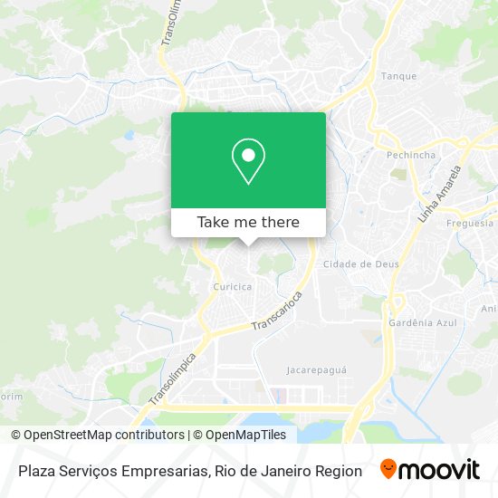 Plaza Serviços Empresarias map