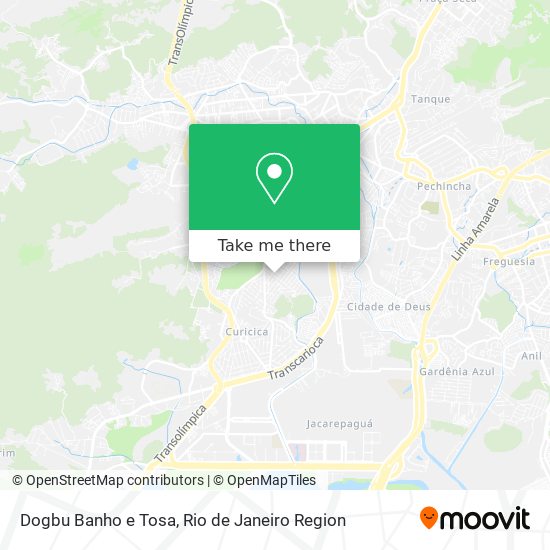 Dogbu Banho e Tosa map