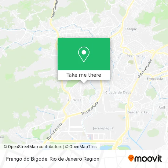 Frango do Bigode map