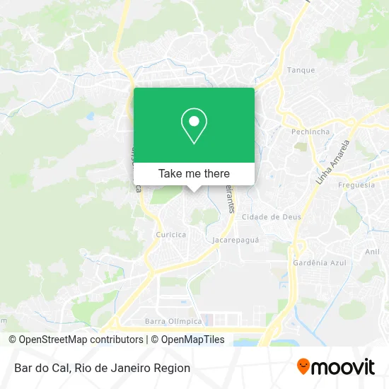 Bar do Cal map