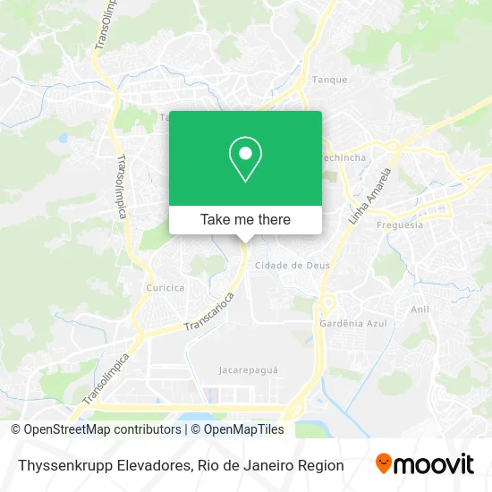 Thyssenkrupp Elevadores map