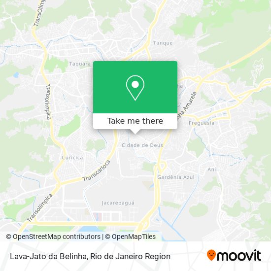 Lava-Jato da Belinha map